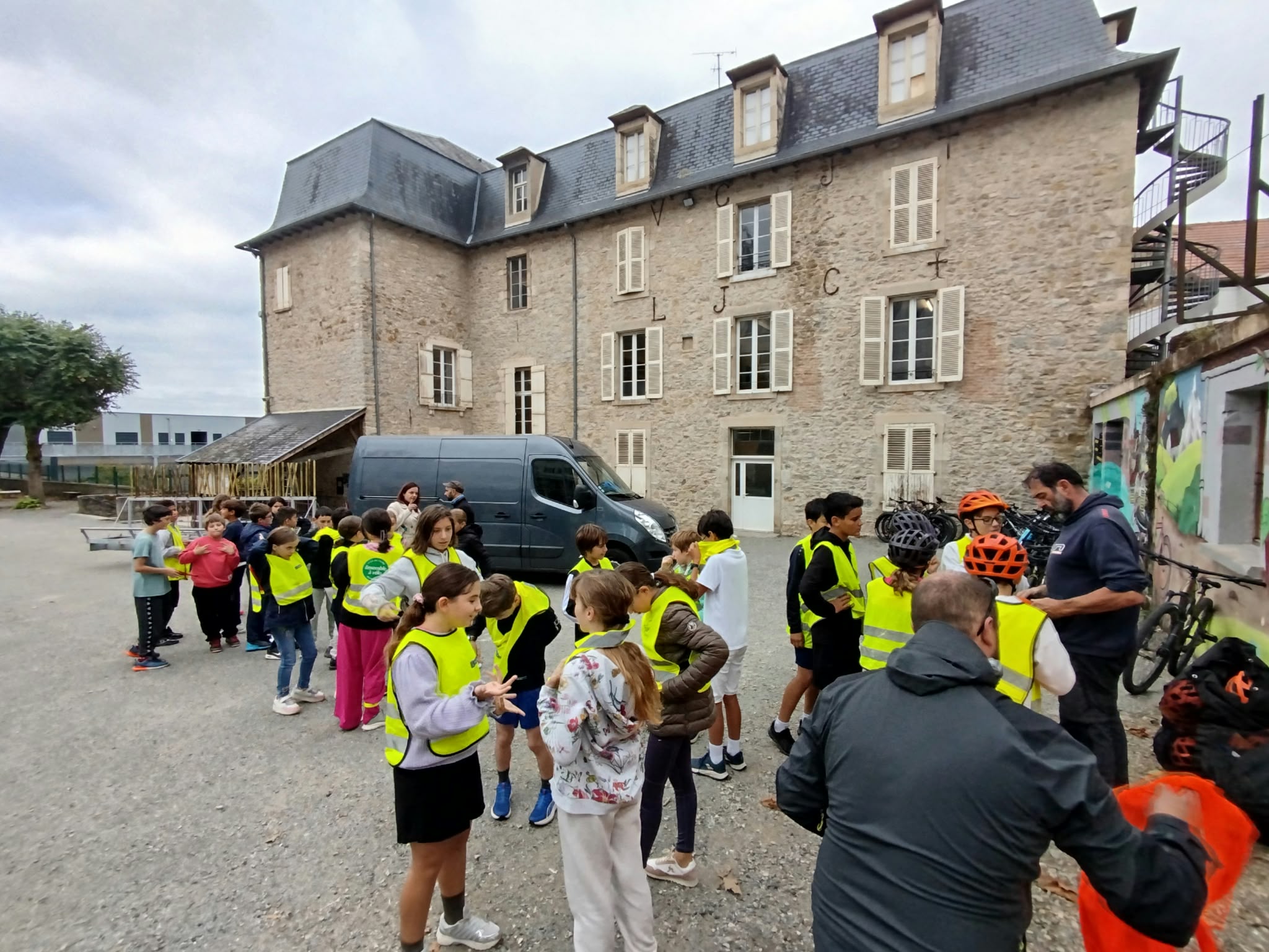 Randonnée à vélo autour de Villefranche